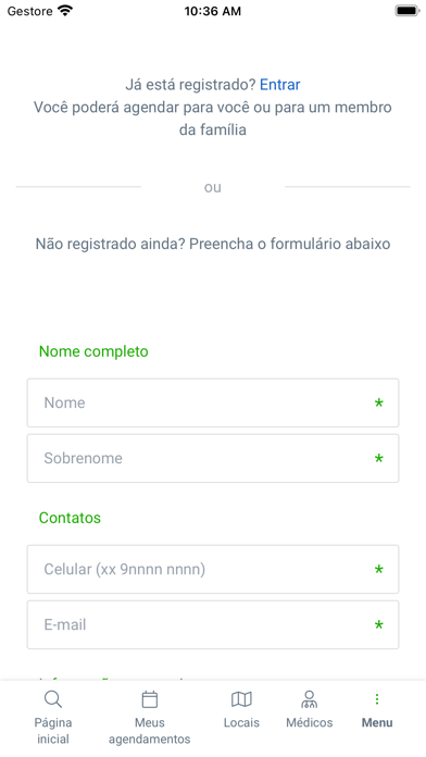 Ortopedia e Fisioterapia Screenshot