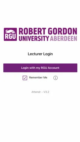 Game screenshot RGU Attend Lecturer apk