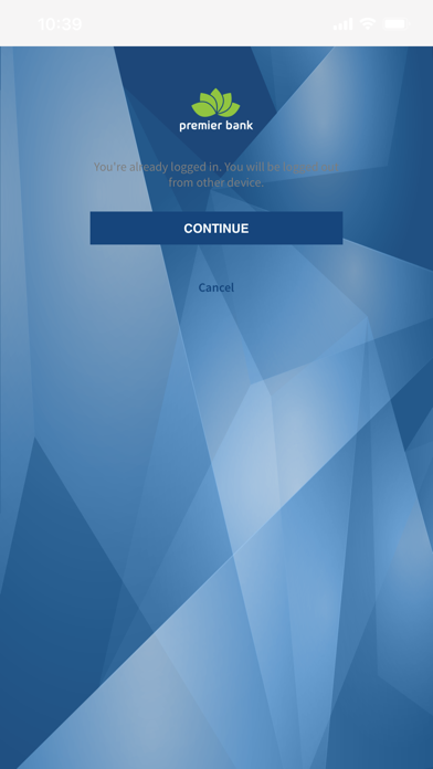 PREMIER MOBILE BANKING Screenshot