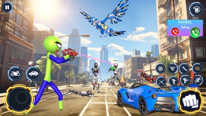 Stickman War Games - Superhero Screenshot
