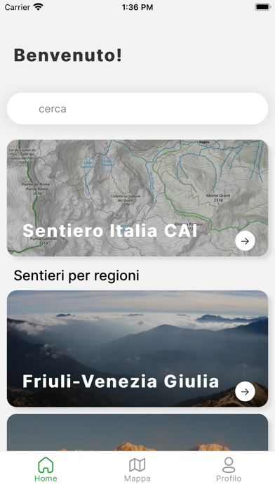 Mappa Digitale Sentiero Italia Screenshot
