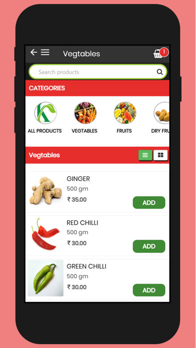 kissan Fresh Screenshot