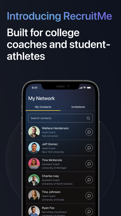 RecruitMe Sports Screenshot