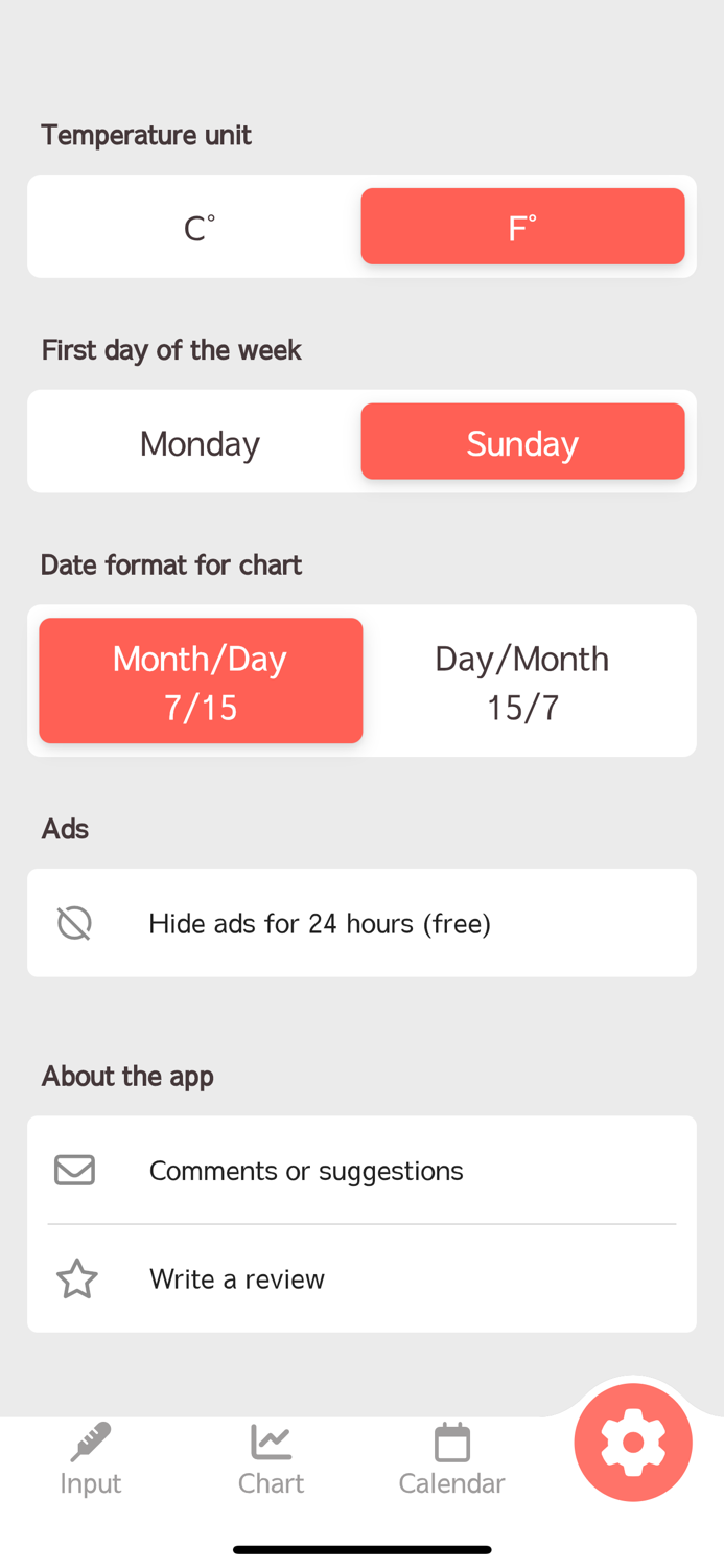 Body Temperature Notepad