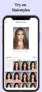 Magic Hairstyle screenshot #1 for iPhone