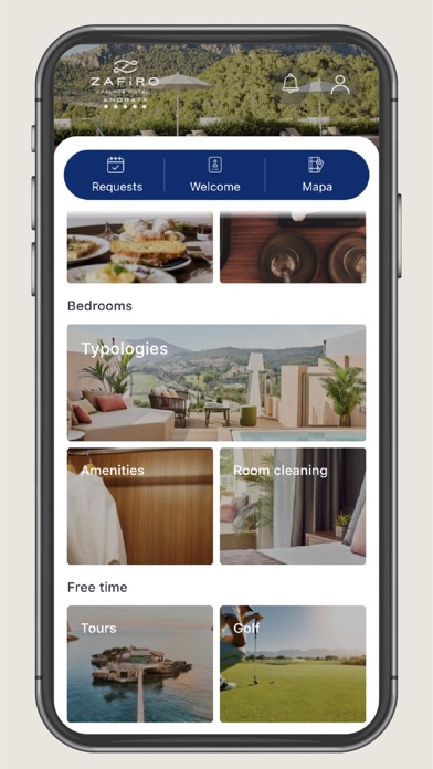 Zafiro Hotels Screenshot