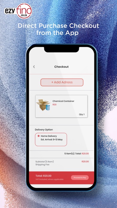 Manufacturing EzyFind Screenshot