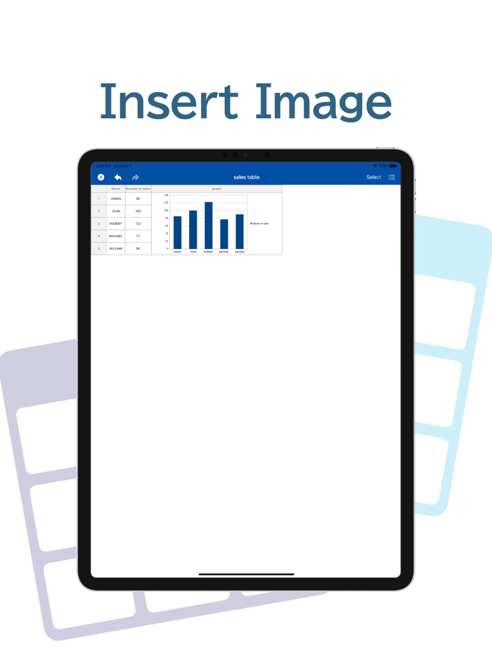 Table Notes Spreadsheet maker