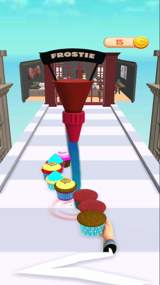 #4. CupcakeMaster3D (iOS) 由: Omer Serif Bilsel