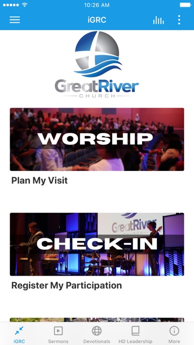 Great River Church Screenshot