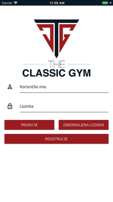 The Classic Gym Grbavica Screenshot