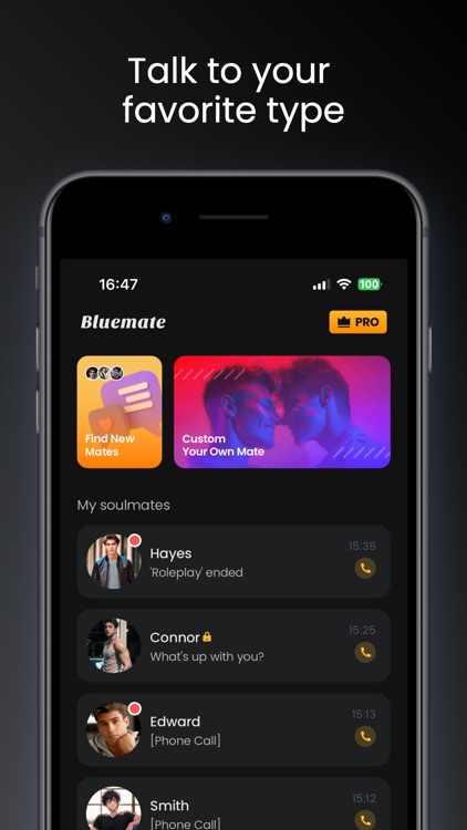 BlueMate AI Gay Boyfriend Chat screenshot-4