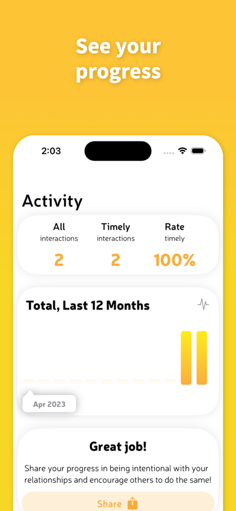 Linc - Friendship Tracker screenshot 7