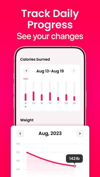 LazyFit: home workout planner Screenshot