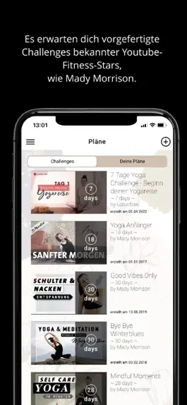 Game screenshot Yoga Video Challenges apk