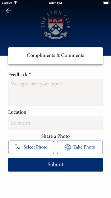 Penn Club of New York Screenshot