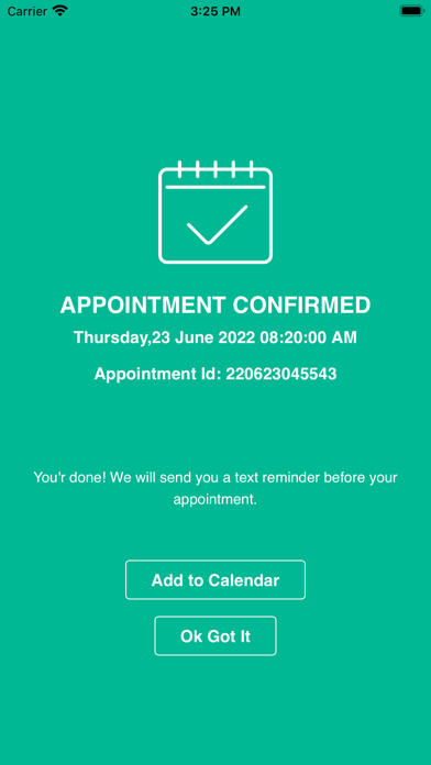 App screenshot