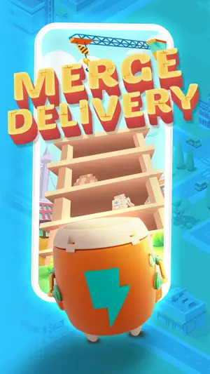 Merge Delivery - Build A City screenshot 1