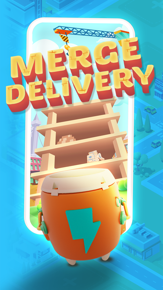 #1. Merge Delivery - Build A City (iOS) 由: Kayisoft