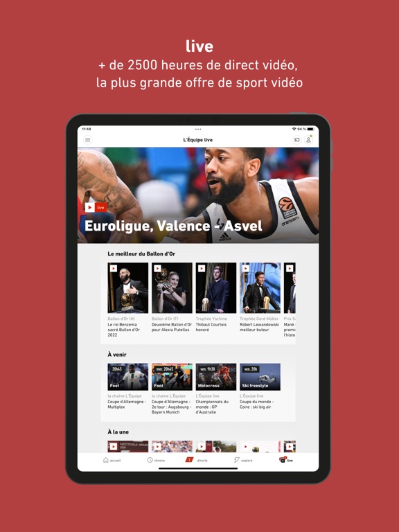 L’EQUIPE, sports en direct L’EQUIPE, sports en direct