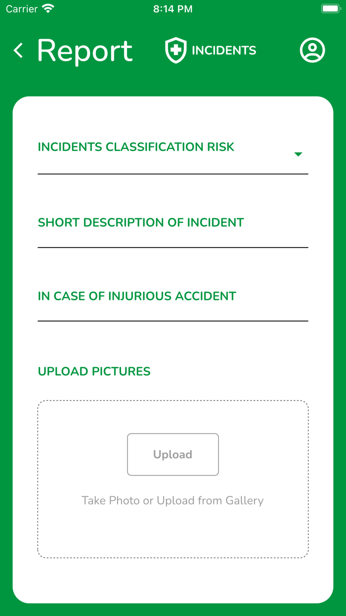 Beah Incident Reporting