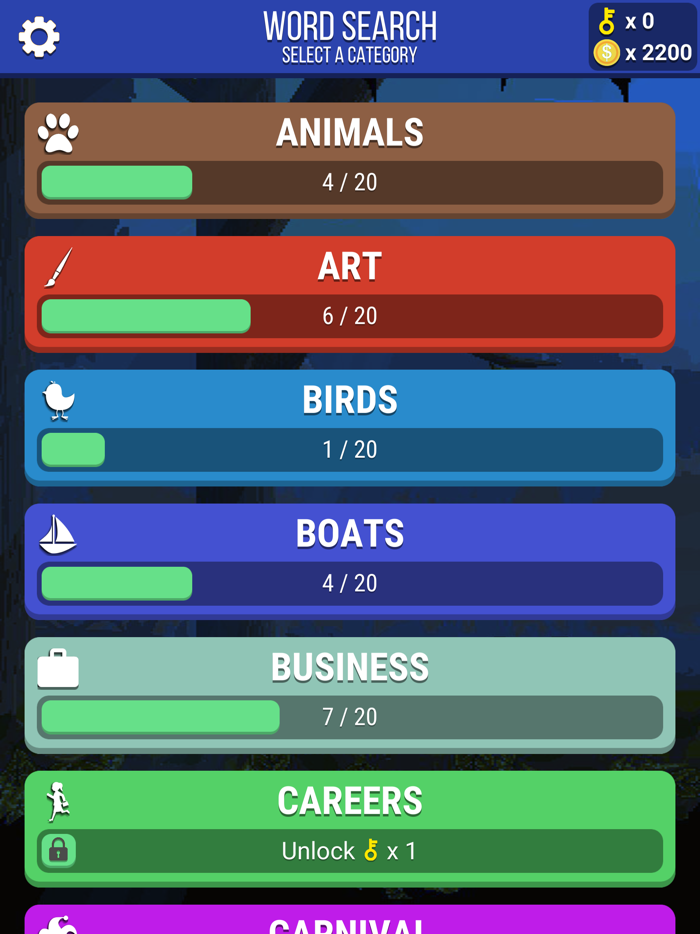 Word Search - Quest Puzzle