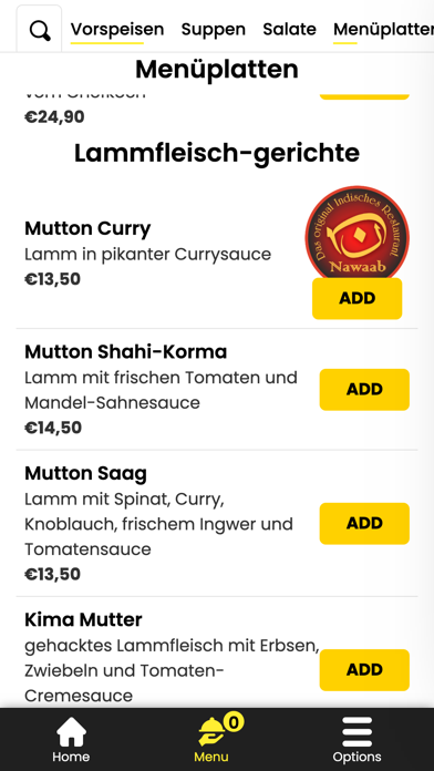 Restaurant Nawaab Screenshot