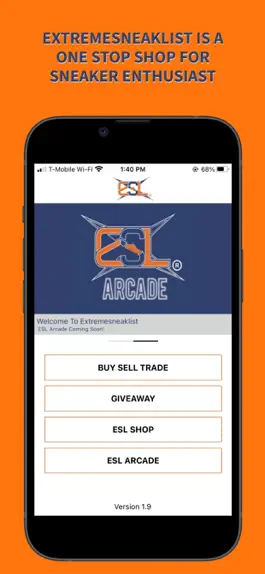 Game screenshot ESL - Buy,Trade,Sell Sneakers mod apk