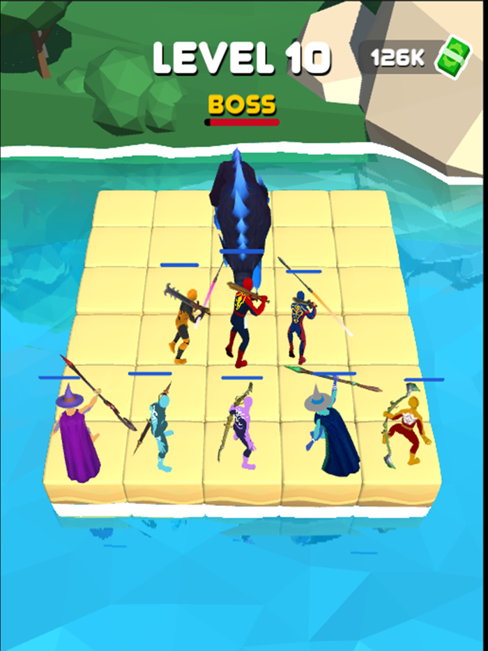 Superhero Merge Master 3D