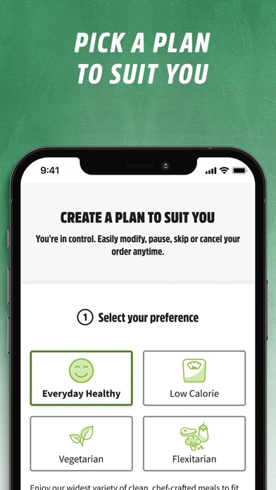 Youfoodz: Custom Meal Plan Screenshot