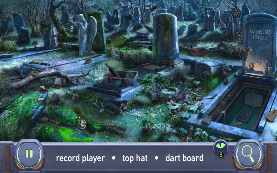 #3. Edgar Poe: Hidden Object Games (macOS) 由: Crisp App Studio