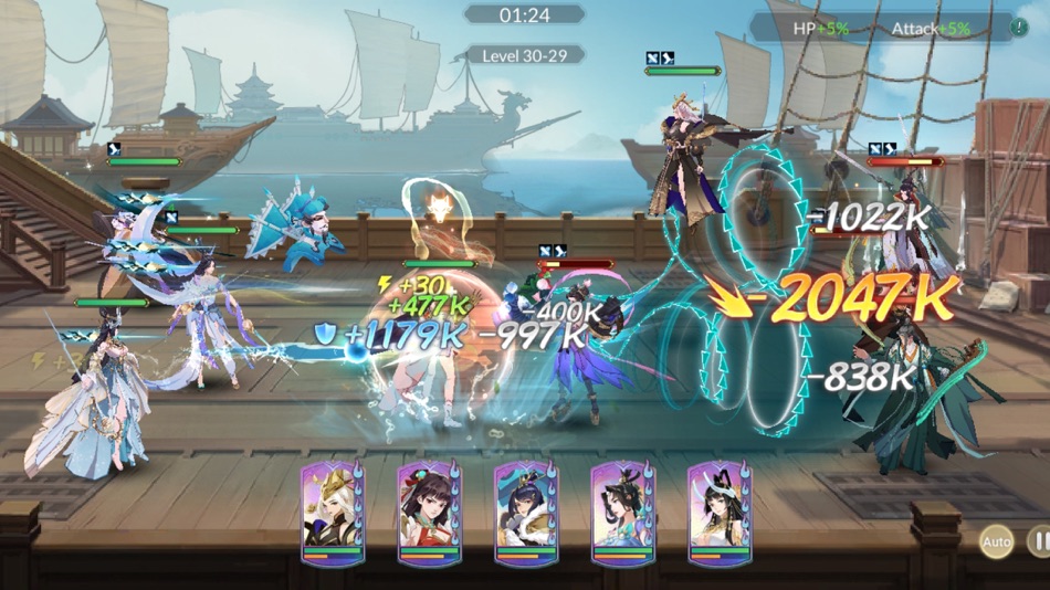 #7. BeyondWarrior:Idle RPG (iOS) 由: LR Game