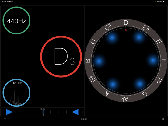 Touch Tuner iPad app afbeelding 7