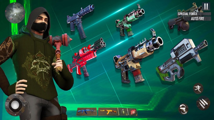 Fight Squad Battle Royale 3D screenshot-3