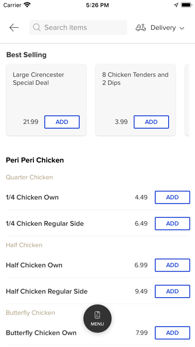 American Pizza. Screenshot
