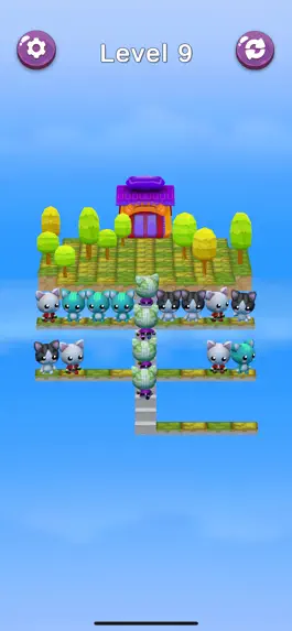 Game screenshot Cat Sort 3D- Sort the Cats apk
