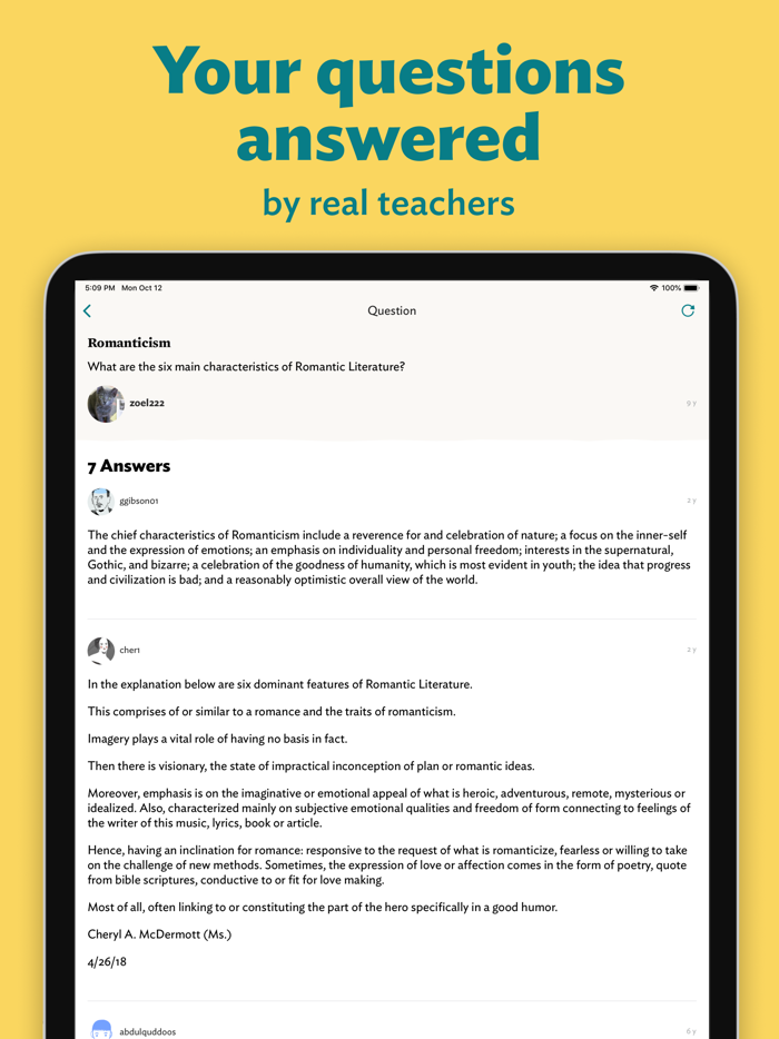 eNotes Literature Notes App