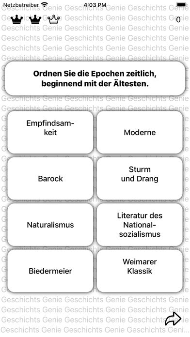 GeschichtsGenie Screenshot