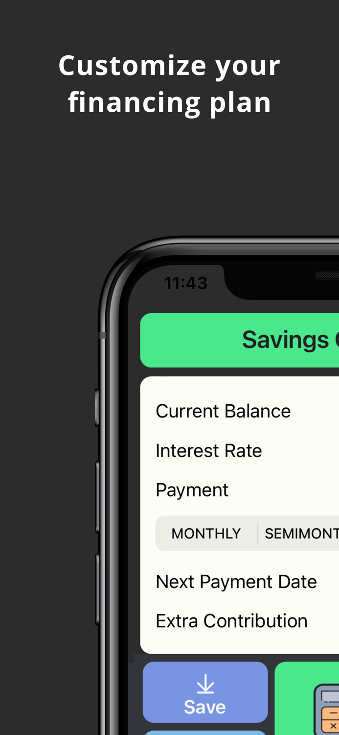 Savings Calculator