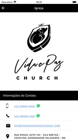 Game screenshot Vida e Paz Church hack