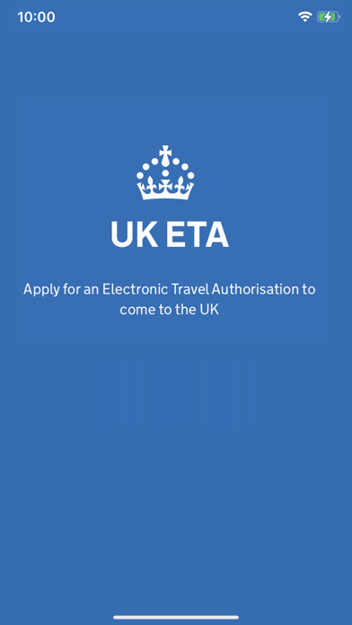 UK ETA Screenshot