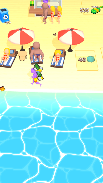Beach Land Idle Screenshot