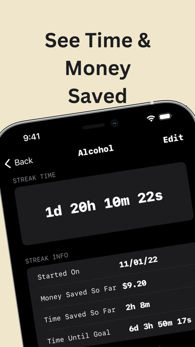 Quit Habit & Sober Tracker Screenshot