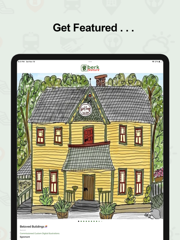 BerkHub iPad screenshot 4 - Travel app