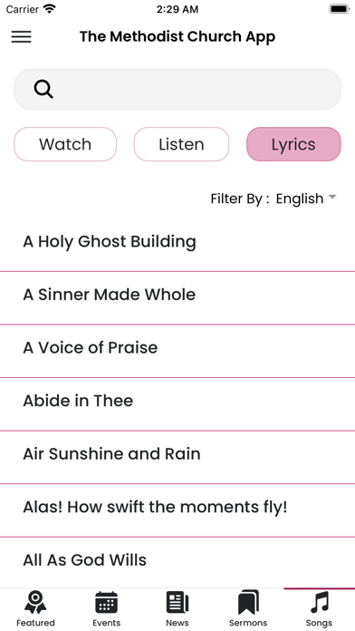 The Methodist Church App Screenshot