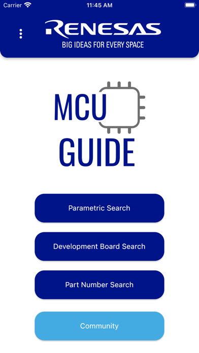 Renesas MCU Guide Screenshot