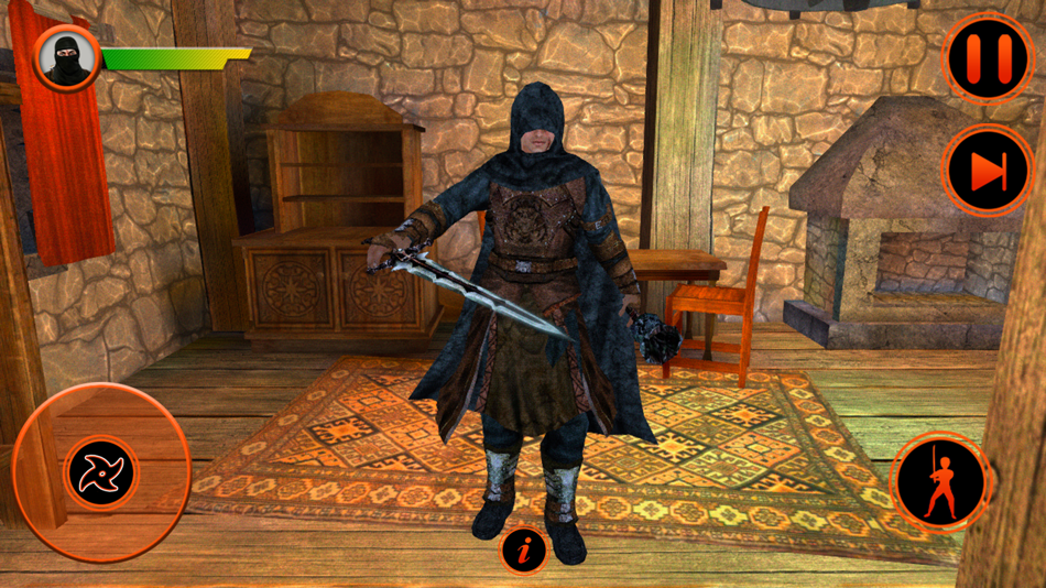 #3. Ninja Assassin Stealth Warrior (iOS) 由: Usama Ahmad Butt