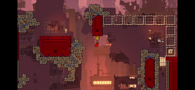 ‎Super Meat Boy Forever Screenshot