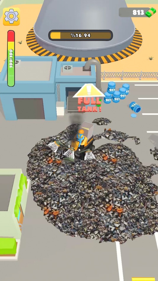#1. Clean Streets 3D (iOS) 由: Brew Games