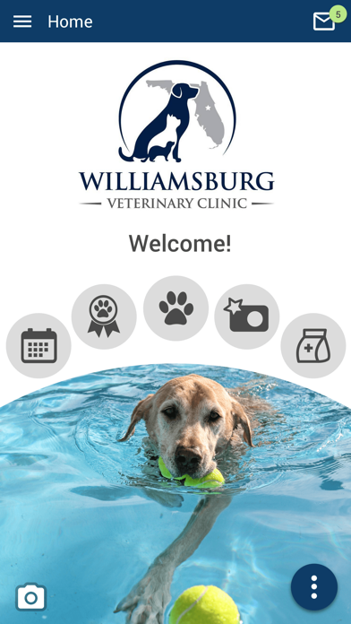 Williamsburg Vet Clinic Screenshot
